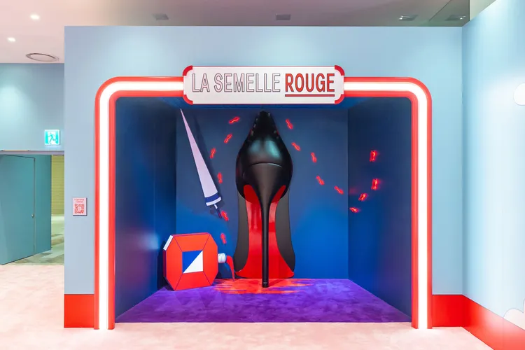 快閃店創意拍照裝置。品牌提供