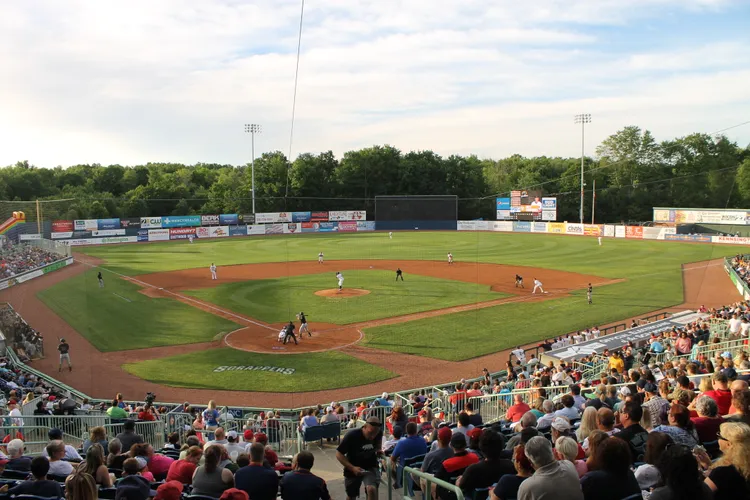 鴻海成為美國職業棒球大聯盟選秀聯盟（MLB Draft League）中的俄州在地球隊馬霍寧郡拳師犬（Mahoning Valley Scrappers）成為合作夥伴。鴻海提供