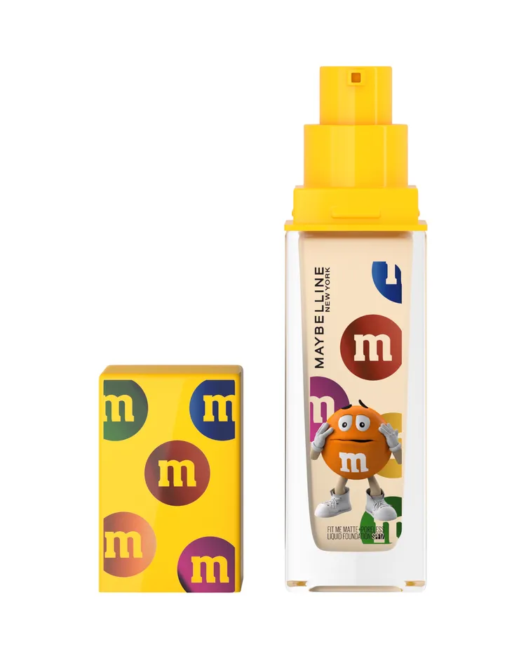 FIT ME反孔特霧粉底液M&M’S聯名款，469元。品牌提供