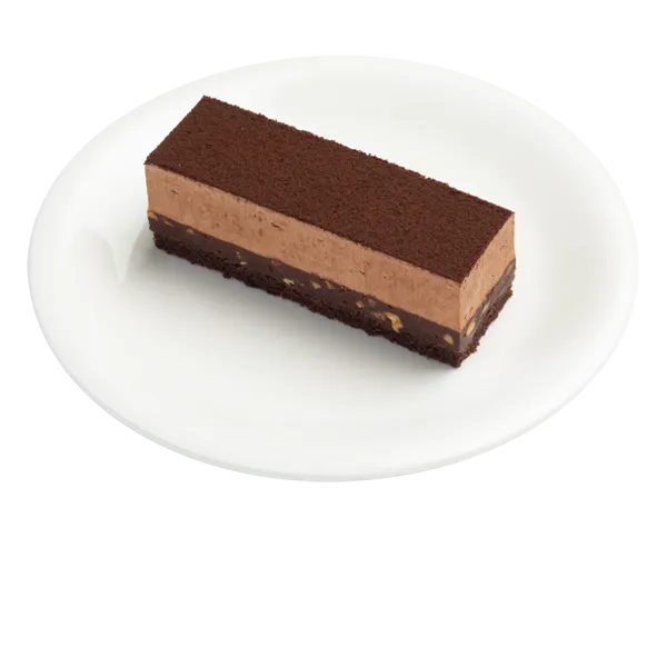 寿司郎推出情人节期间限定的新品「坚果生巧克力慕斯蛋糕」。翻摄自寿司郎官网