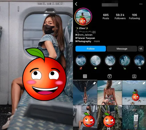 辣妹脫褲「赤裸美臀坐高鐵」 網炸鍋罵太噁!IG曝光轉向喊:太香了