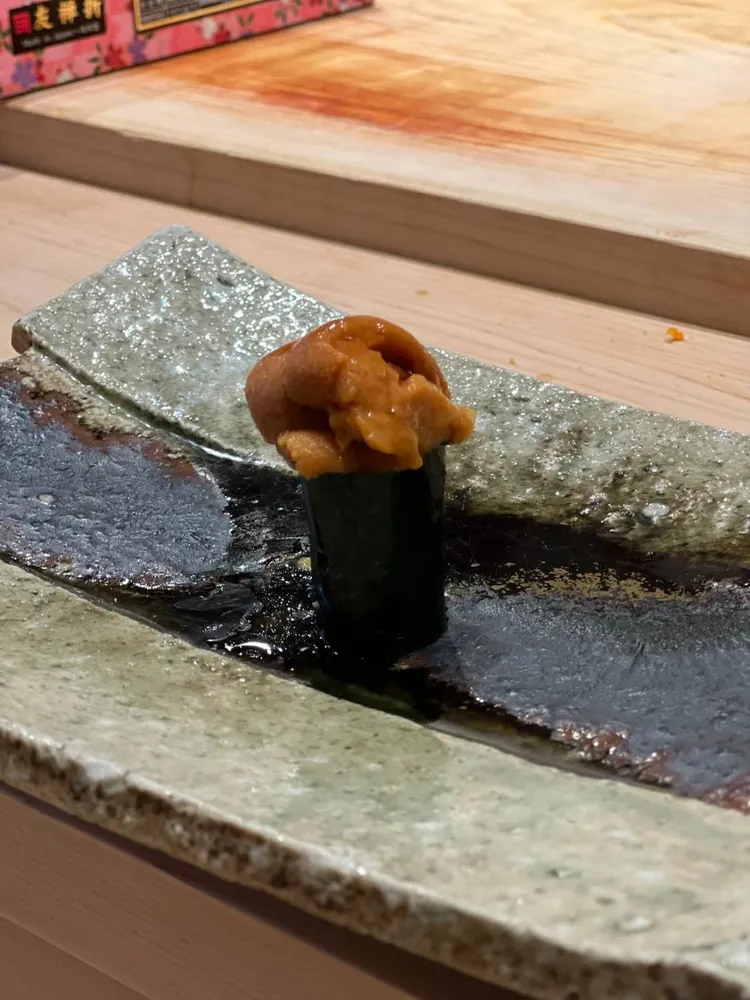 吃到頂級日料好開心。米恩綺提供