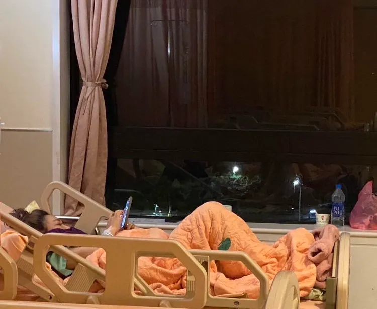 秀琴今日開刀動手術。翻攝自陳致遠&林秀琴的樂fun人生臉書
