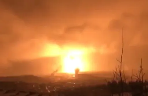 「諸神的黃昏」土耳其百年強震天然氣管爆炸 熊熊烈焰如末日景象