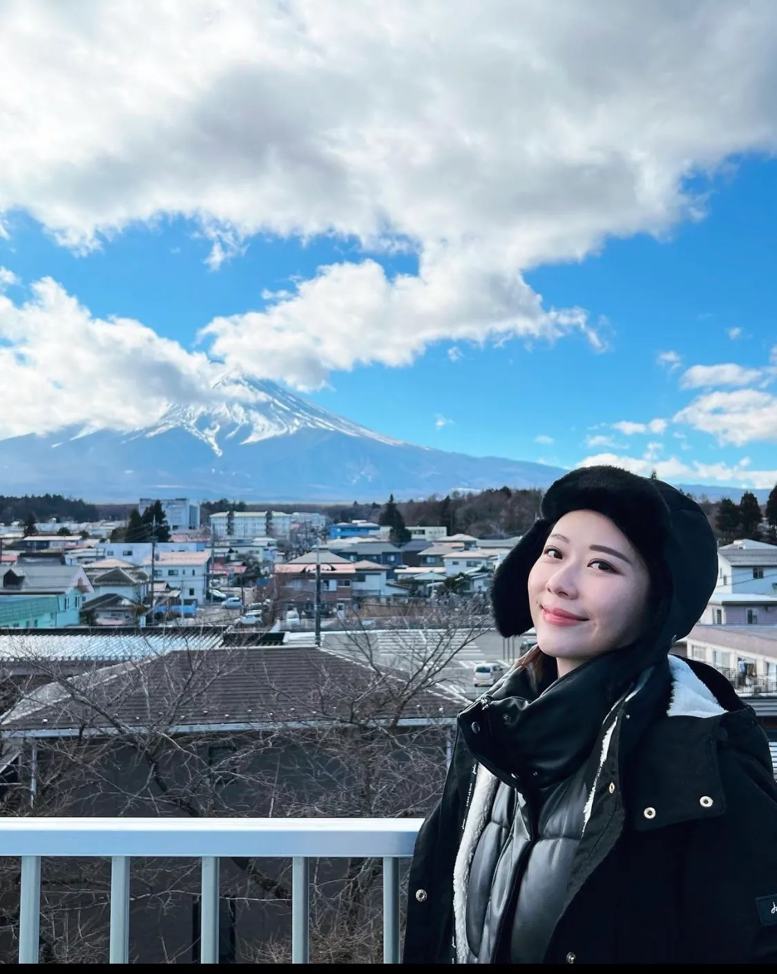 跟張景嵐同遊日本的是妹妹。翻攝張景嵐IG