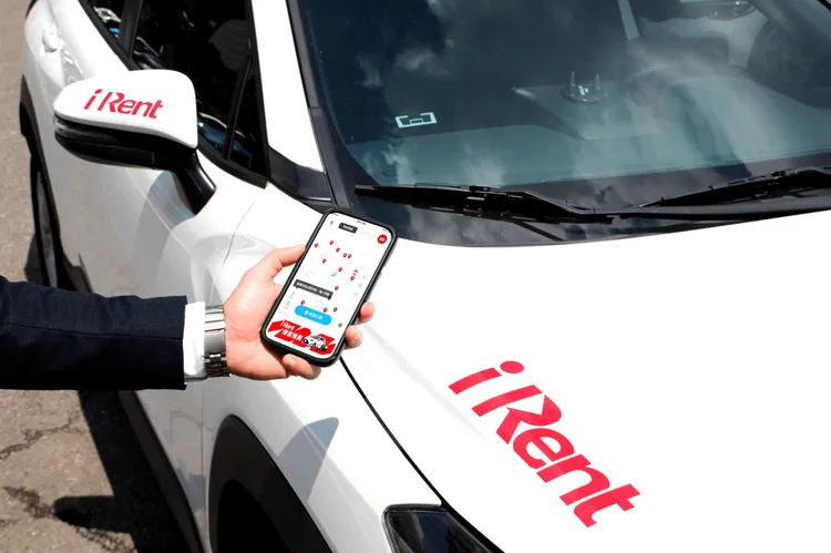 iRent汽車外觀。業者提供