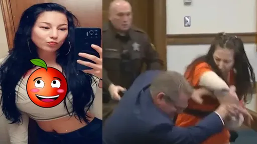 法庭MMA!爆乳蛇蠍女性侵、勒斃、肢解砲友 當庭攻擊辯護律師