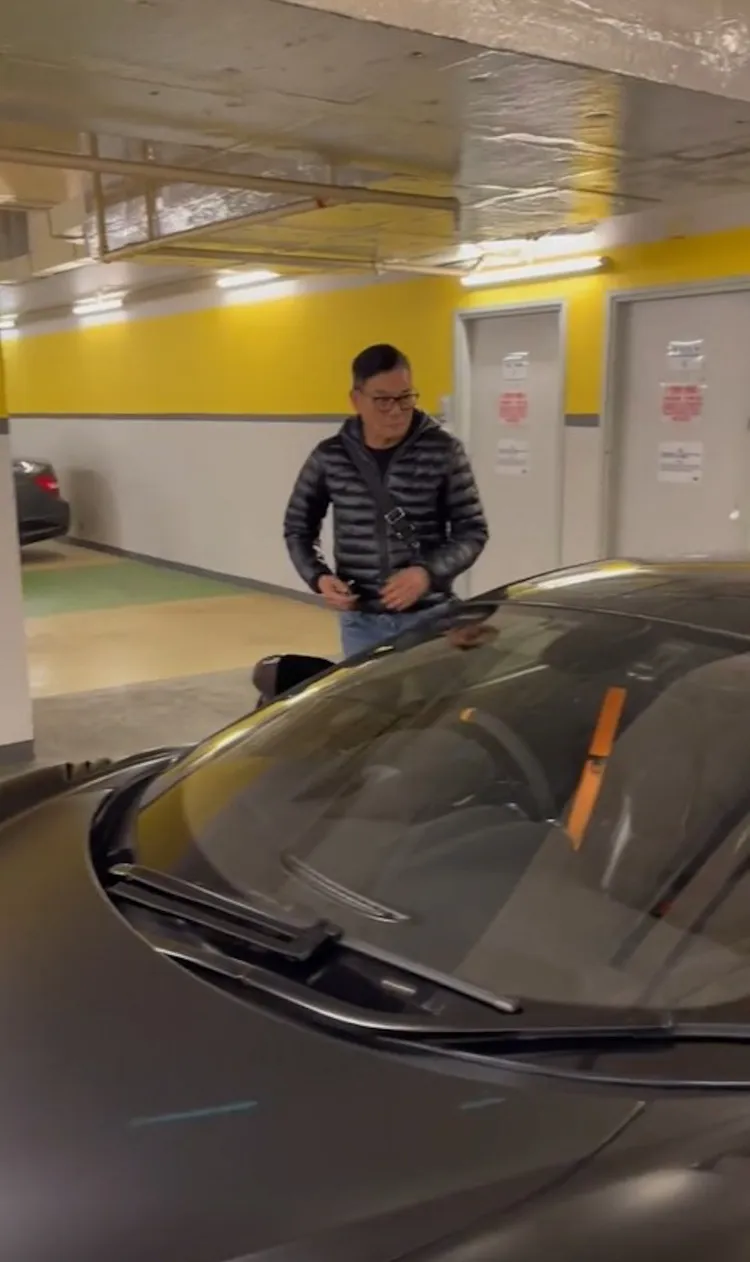 李國麟不經意將跑超拍入影片引發熱議。翻攝李國麟抖音