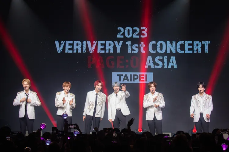 VERIVERY開心疫情後還有這麼多台灣粉絲熱請相挺。ON INN ASIA 提供