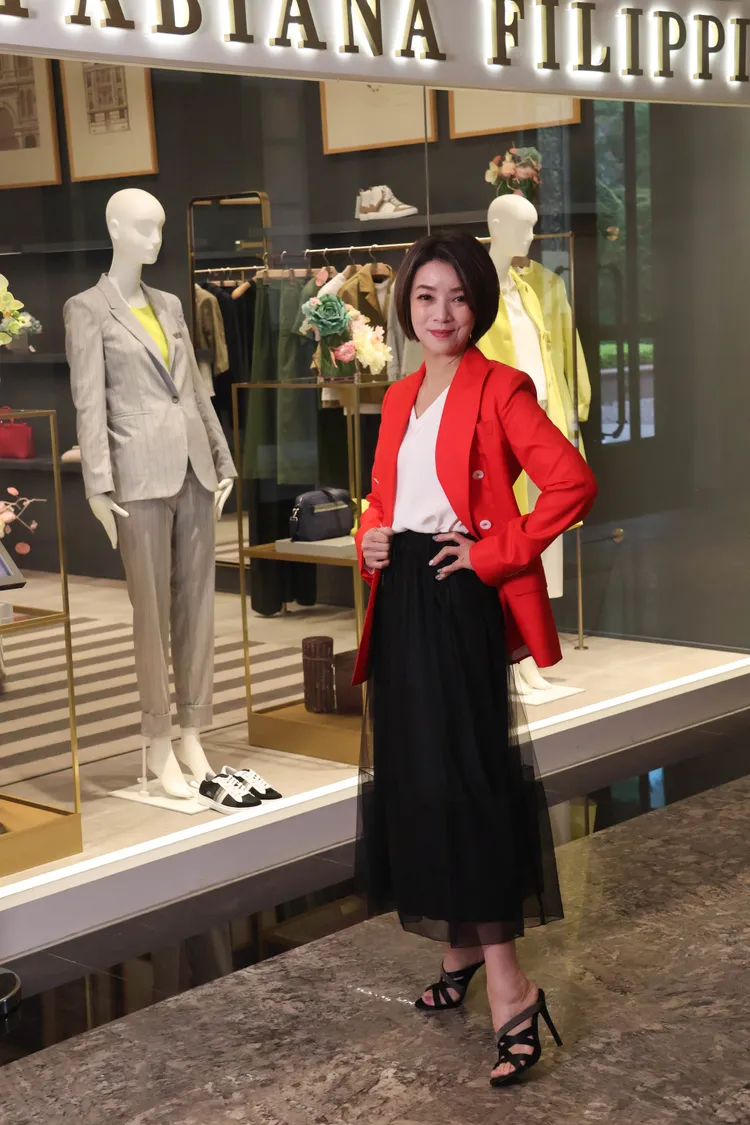 王渝文離不開小孩。彭欣偉攝