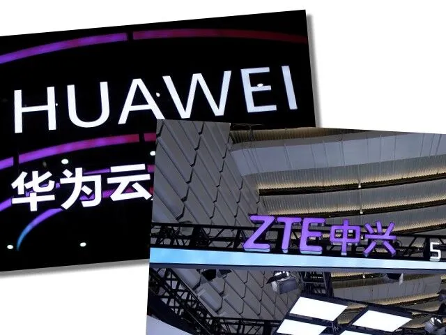 美國禁止中興通訊、華為等中企的通訊設備在美販售。路透社