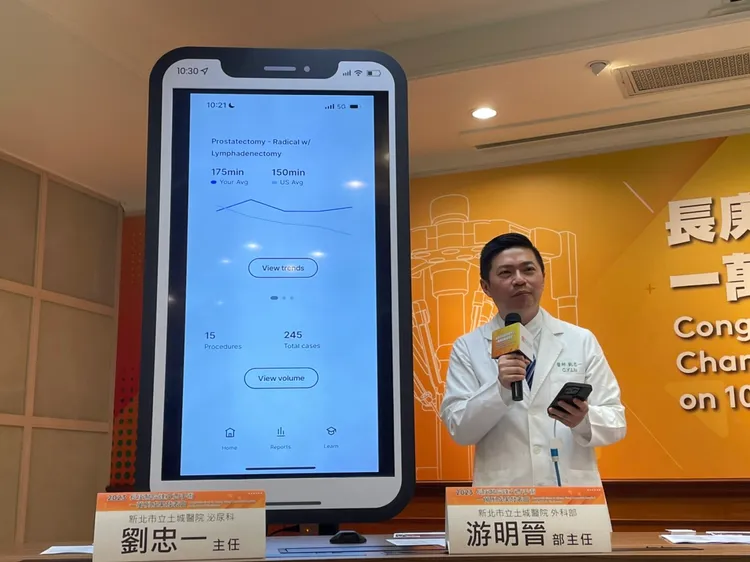 新北市立土城醫院泌尿科主治醫師劉忠一。林志怡攝
