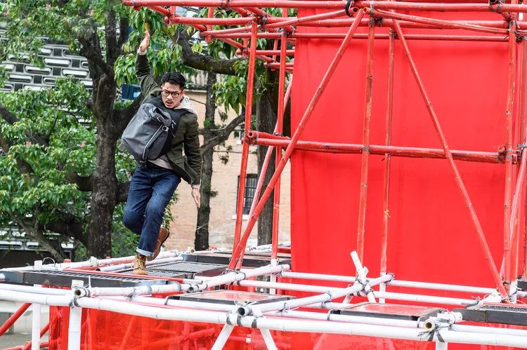 郭富城身手矯健。華映提供