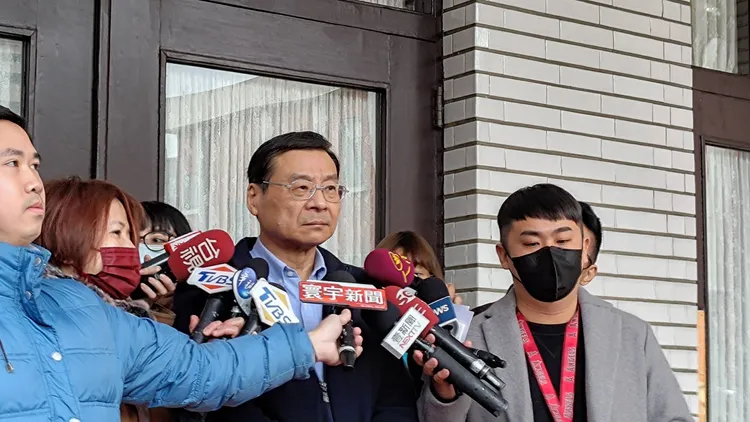 國民黨立法院黨團總召曾銘宗表示，國民黨沒有內鬥。潘袁詩羽攝