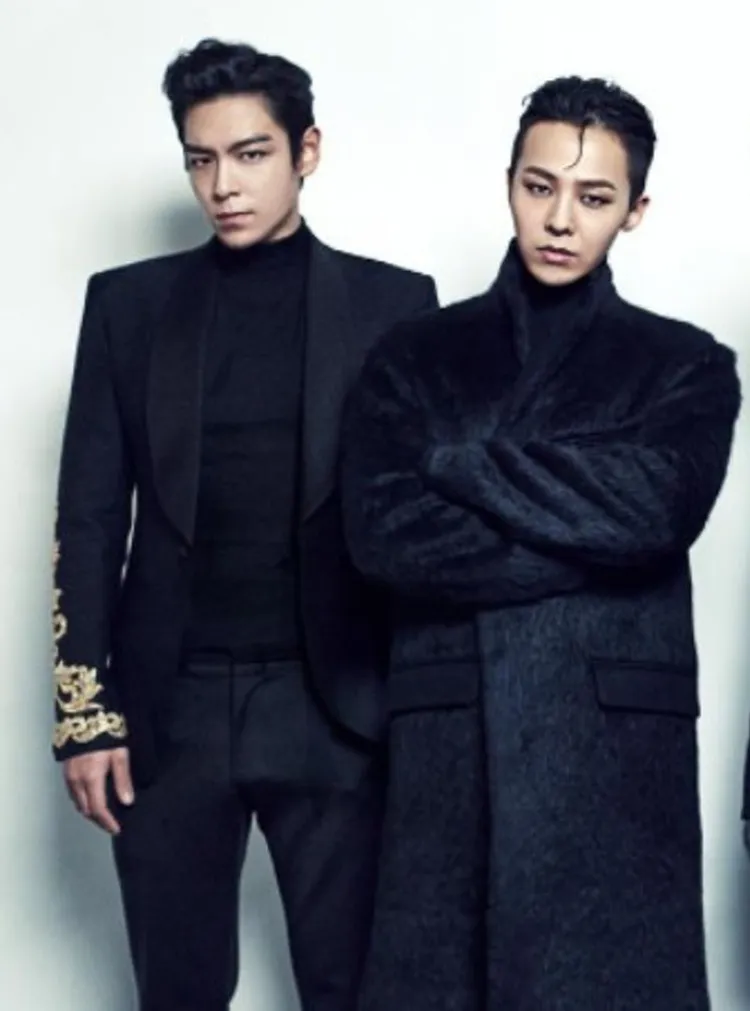 T.O.P（左）、GD先後呼麻，分別獲得緩刑、緩起訴。翻攝YG娛樂