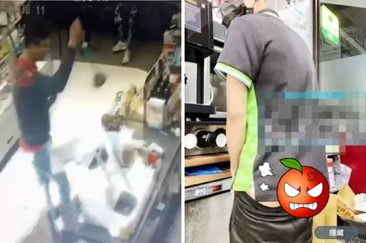 超商員工店內拍「肛塞」片兜售！再傳騎車抽菸打架　還把馬桶吸插櫃台