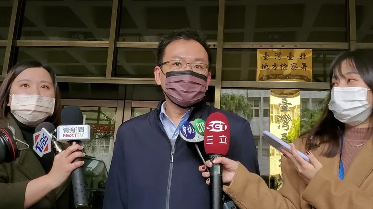 余正煌的律師吳俊達。呂志明攝