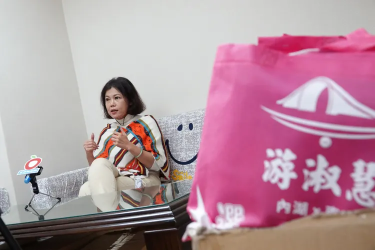 游淑慧希望黨內有意願的都參加初選。攝影中心攝