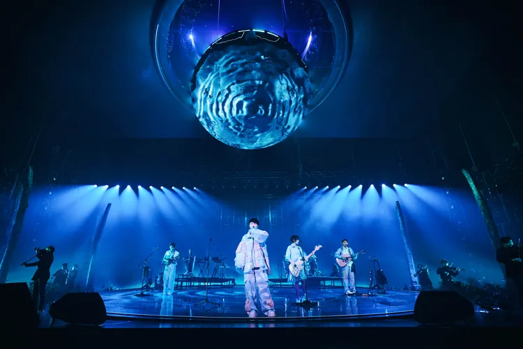 魚丁糸的演唱會如夢似幻。環球音樂提供