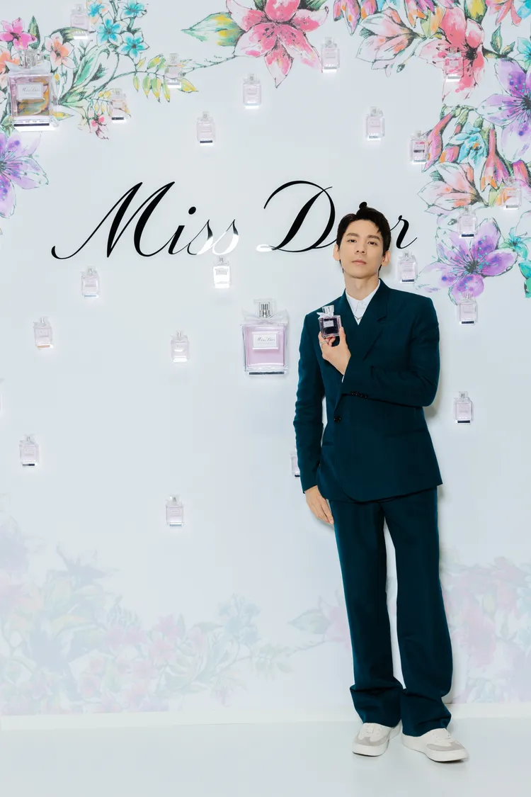 林柏宏帥氣亮相，活動結束後1小時粉絲仍在店外不願離開。品牌提供