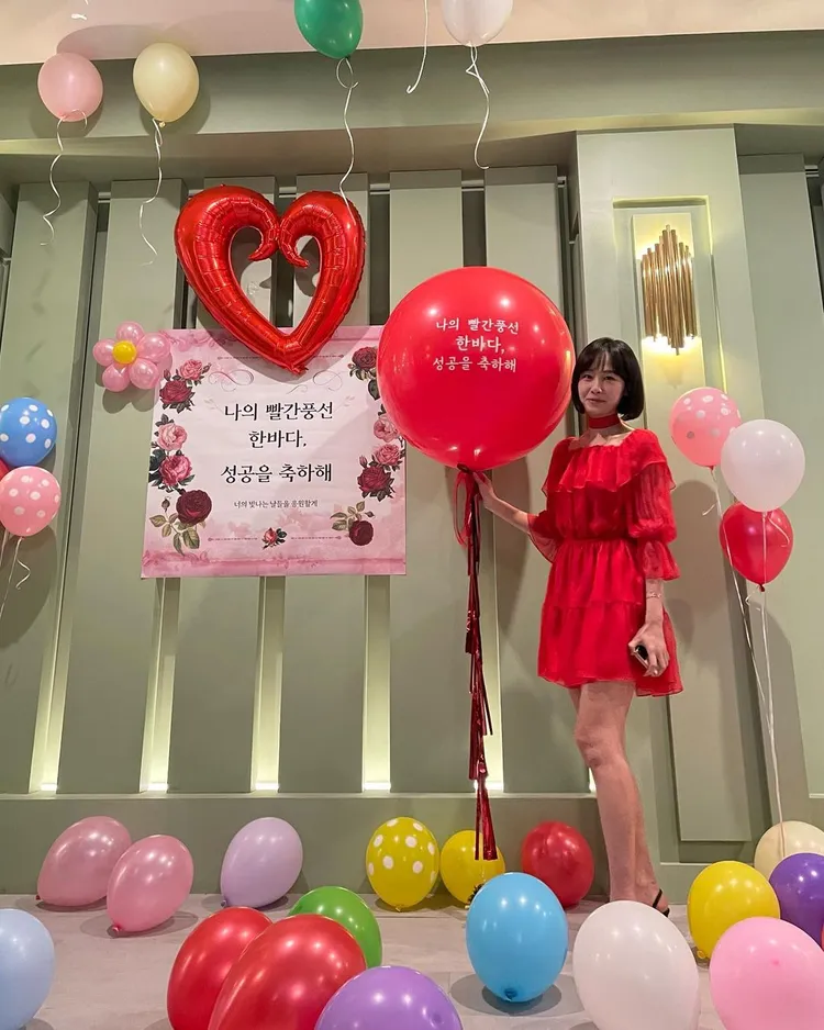 洪洙賢謝謝大家對《紅氣球》的支持。翻攝洪洙賢IG