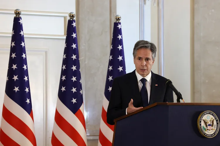 美國國務卿布林肯因為這起氣球事件，3日宣布推遲了原訂本周末的中國訪問行程。路透社