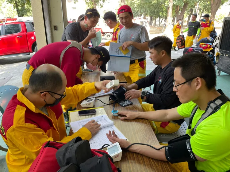 屏東縣國際人道救援隊今出發土耳其救援。翻攝畫面