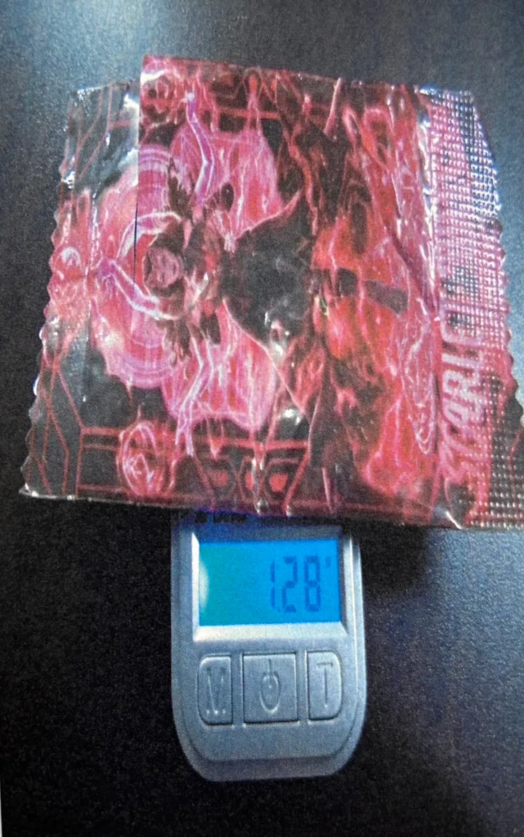 警方查扣的毒品。翻攝畫面