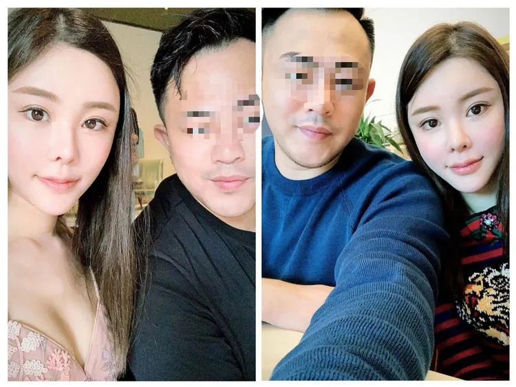 蔡天鳳與前夫家人感情融洽，圖為與前夫的哥哥。翻攝IG