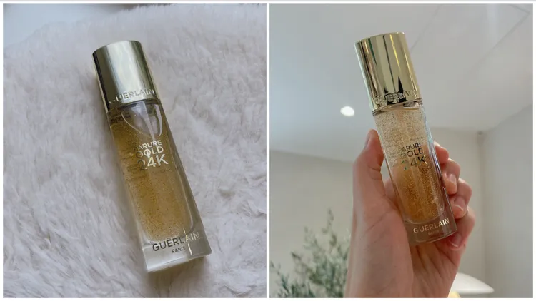 嬌蘭推出24K純金保濕持妝凝露新品，35ml／3000元。張家玲攝