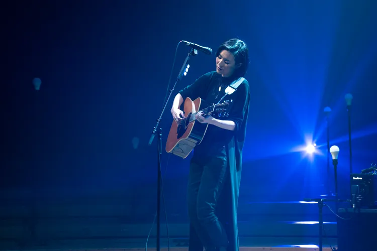 安溥在華藝節表演，準備多首經典歌曲，也翻唱青峰、孫燕姿作品。華藝節提供