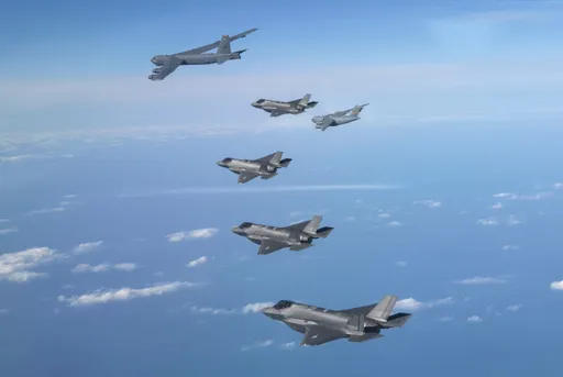 應對北韓威脅 美韓舉行聯合空中軍演