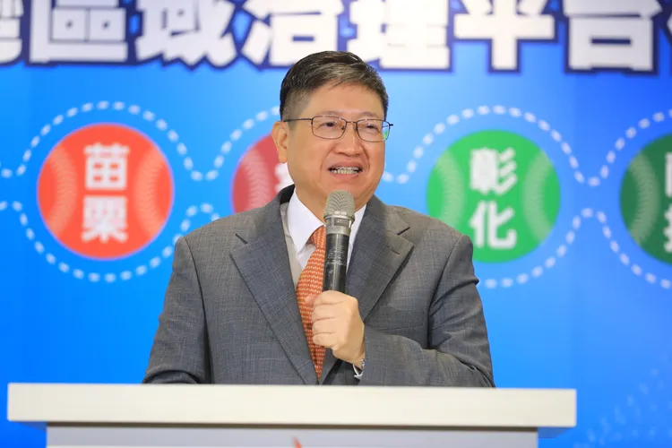 新竹縣長楊文科。市府提供