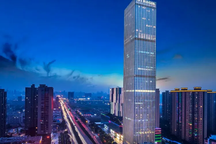 長沙瑞吉酒店外觀。翻攝Trip.com