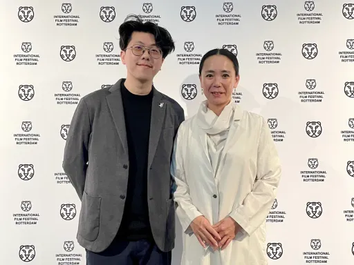 孔慶輝前進鹿特丹國際影展 喜收日本名導河瀨直美打氣