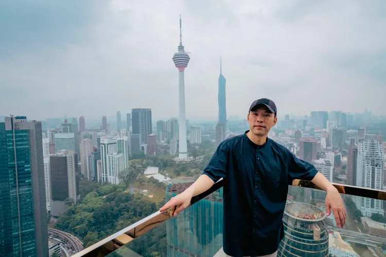 陳威全難得回故鄉大馬。上行娛樂提供