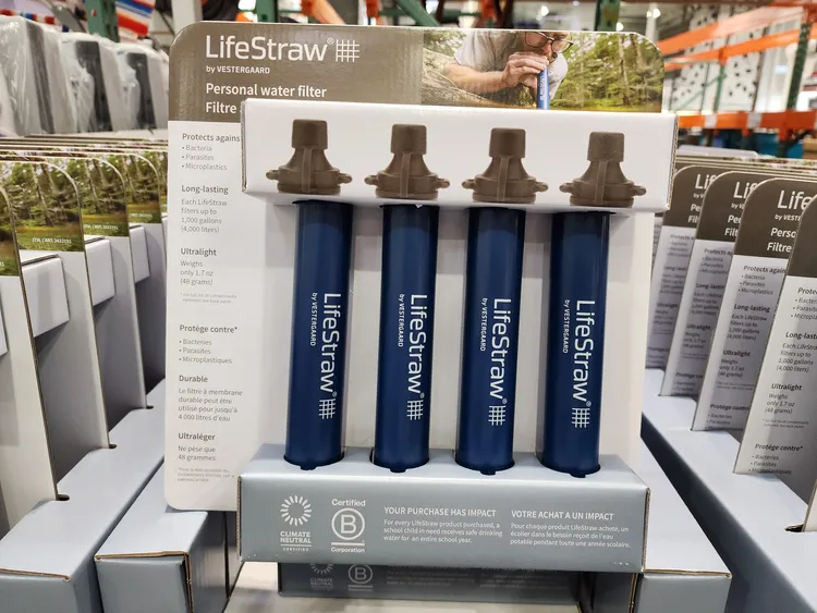 這款吸管可以在野外求生時幫忙濾水。引自《Costco好市多 商品經驗老實說》