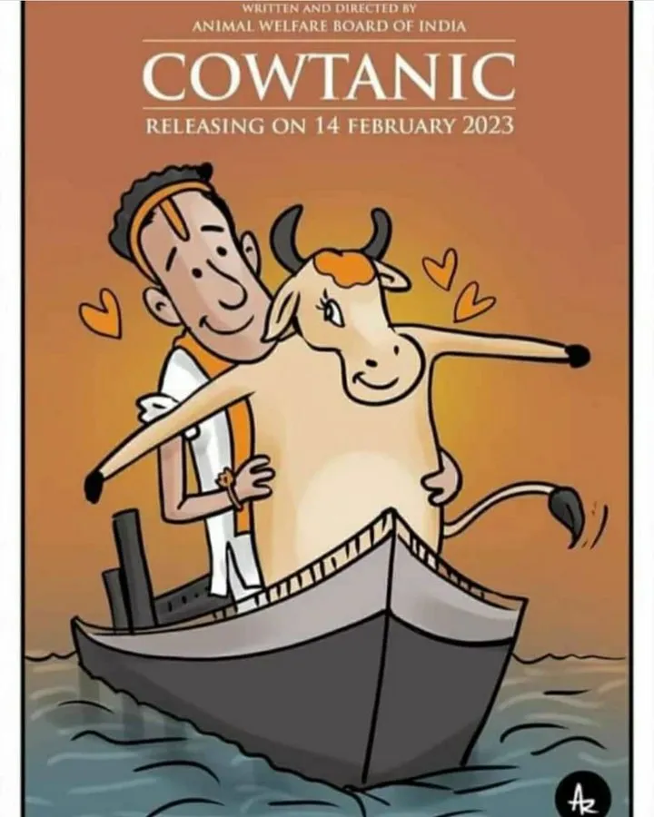 網友自製惡搞梗圖。翻攝推特@manbirkohli