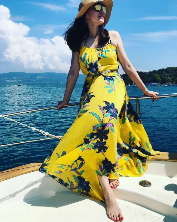 郭台銘愛妻曾馨瑩，替郭董又生下三名子女。引自曾馨瑩IG