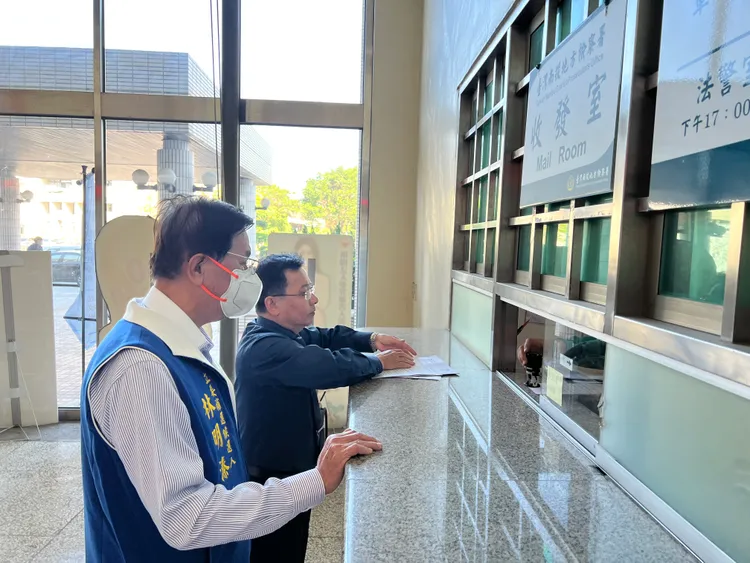 林明溱遞狀。林明溱競總提供