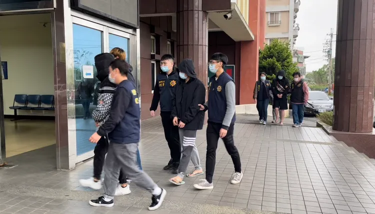 嫌犯被逮到案。龍潭警分局提供