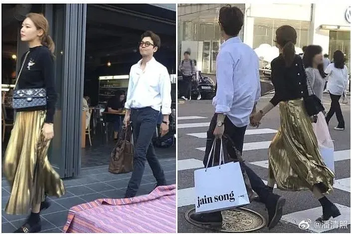 鄭敬淏和秀英交往邁入11 年，感情穩定。翻攝微博