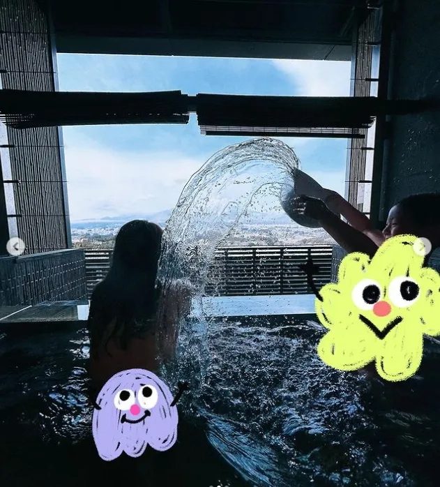 真的被水線射到溼答答。引自理科太太IG