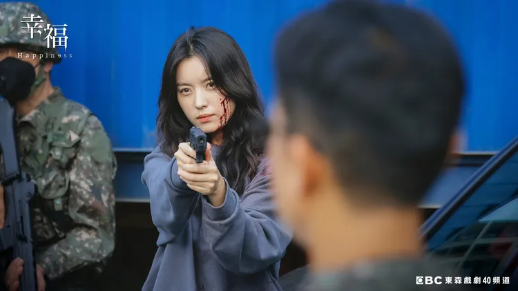 韓孝周戲裡女力爆表，自認角色與自己的個性很像。東森提供