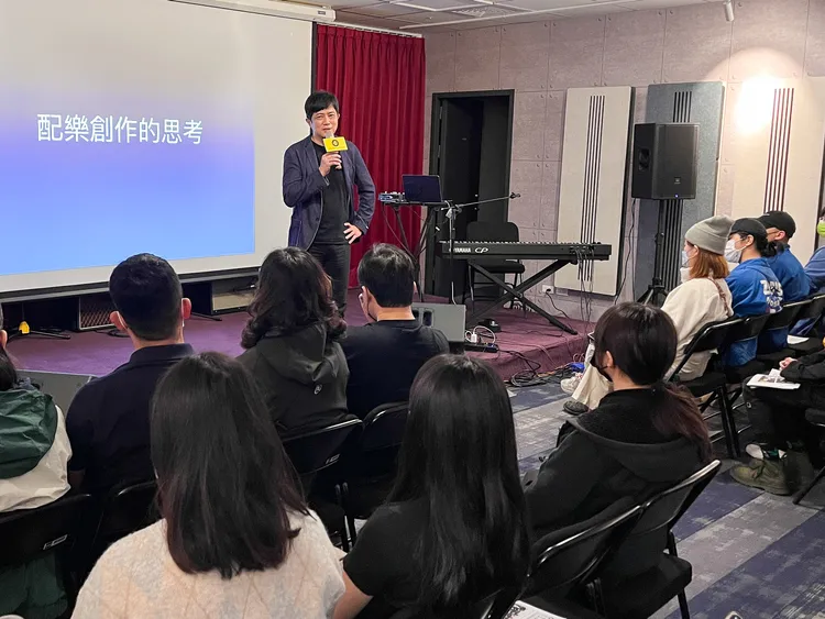 侯志堅分享製作小故事。