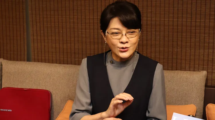 葛蕾想到和《花系列》好友聚會就開心。莊宗達攝