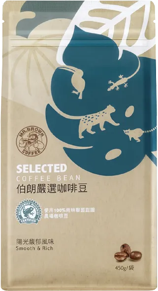 伯朗嚴選咖啡豆。業者提供