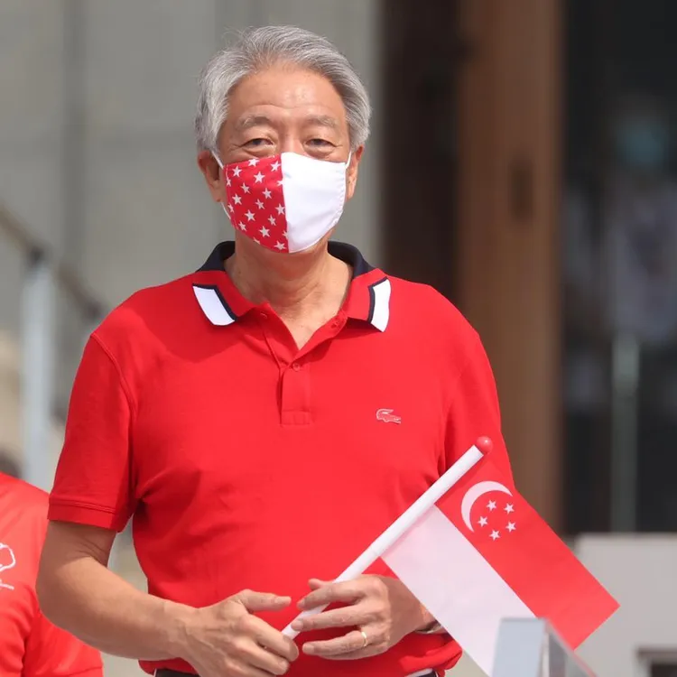 新加坡國務資政張志賢。翻攝張志賢臉書 fb／Teo Chee Hean