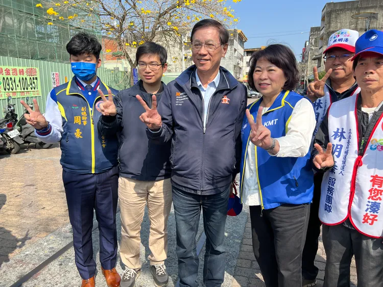 黃敏惠稱讚林明溱最了解地方需求。林明溱競總提供