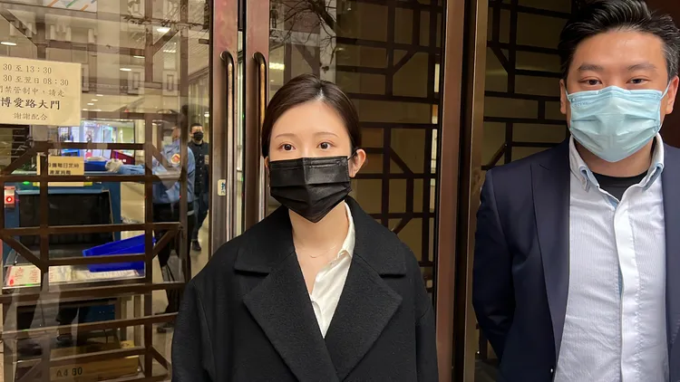 雞排妹鄭家純。陳彩玲攝